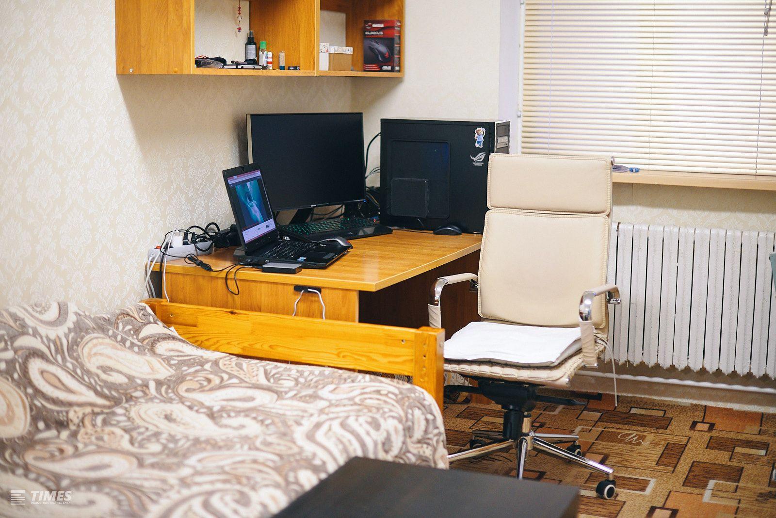 Обустройство комнаты в общежитии